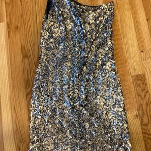 Aqua brand (Bloomingdales) sz medium fitted sequin dress